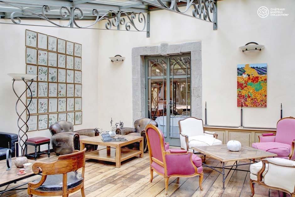 Hostellerie De L'Abbaye De La Celle - Teritoria 布里尼奥勒 内观 照片
